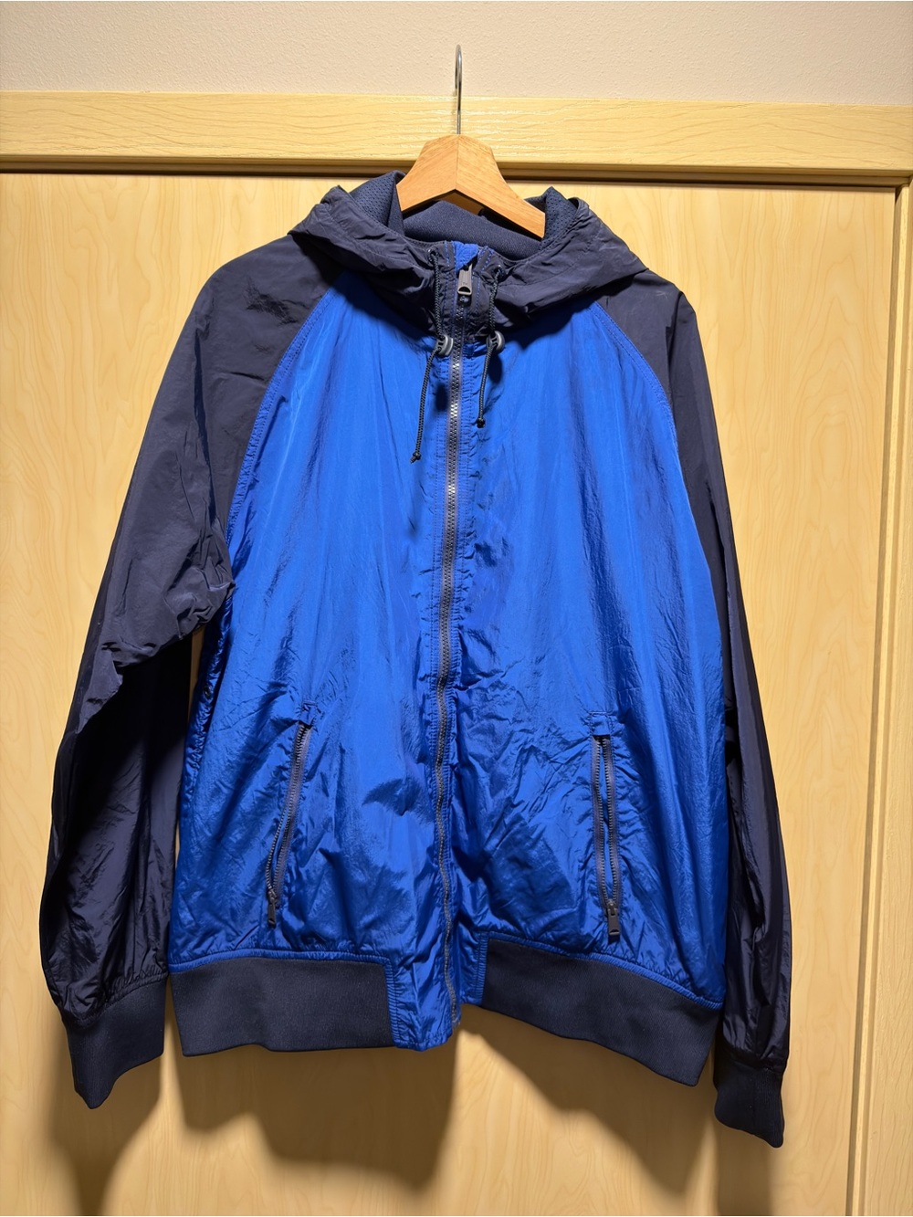 Tommy Hilfiger Color Block Windbreaker Jacket Blue Navy Men’s Jacket